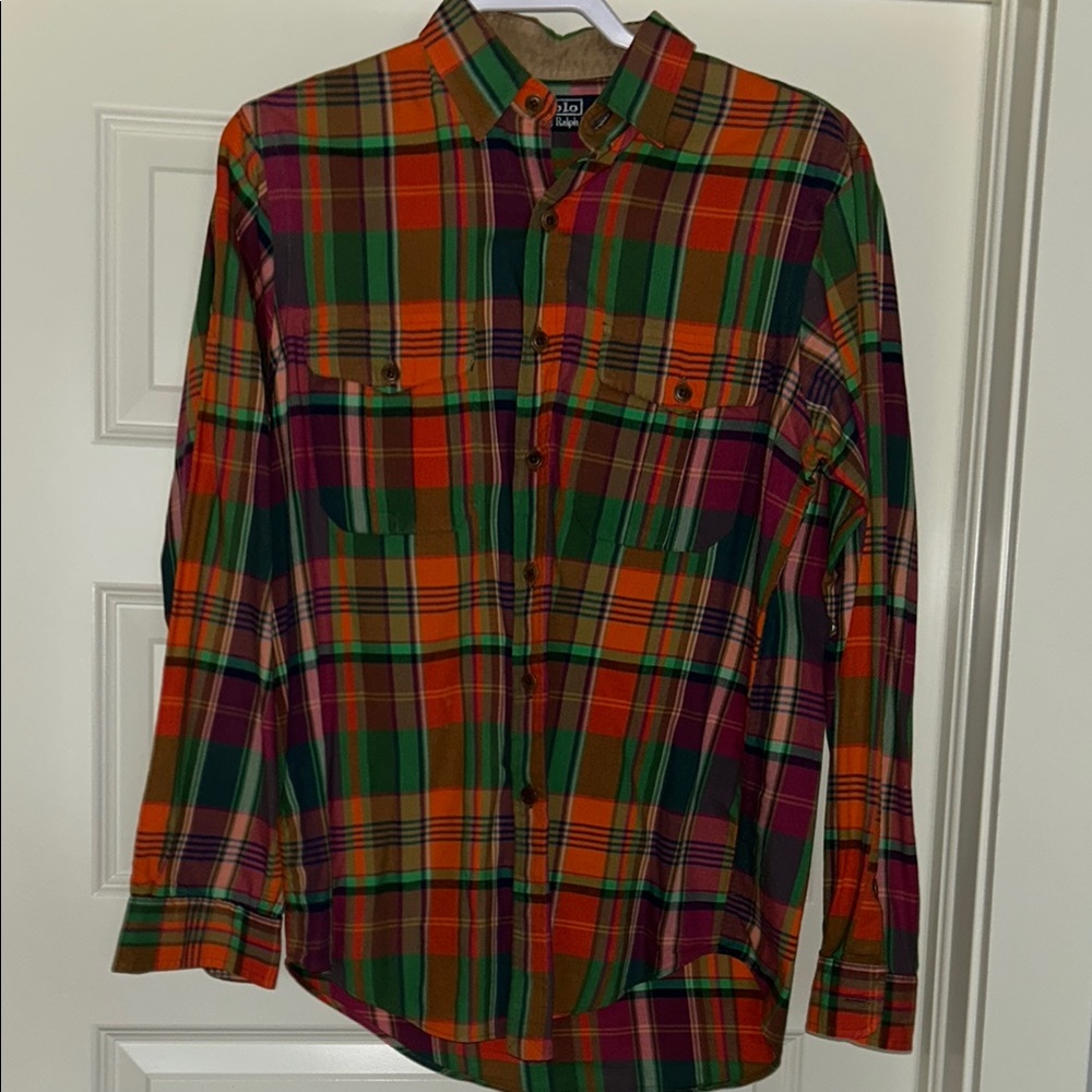 2/$25 Polo// button down shirt, size M